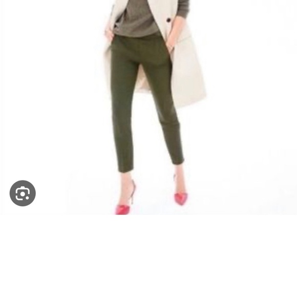Classic j crew Martie pant in green - Picture 4 of 4
